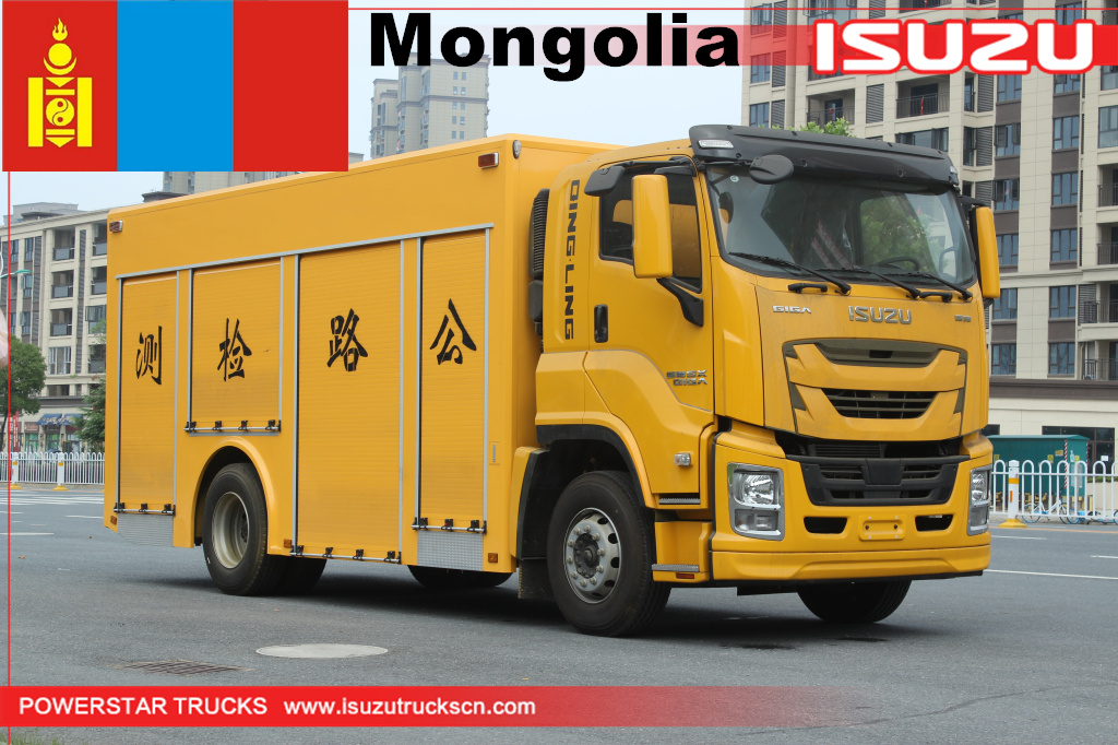 Mongolia - 1 unit ISUZU Airport Road Inspection Vehicle