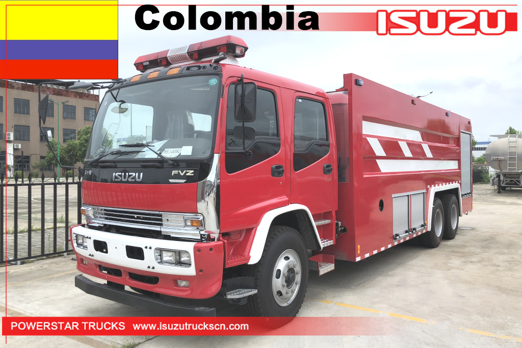 Colombia - 1 unit Water Fire Truck Isuzu