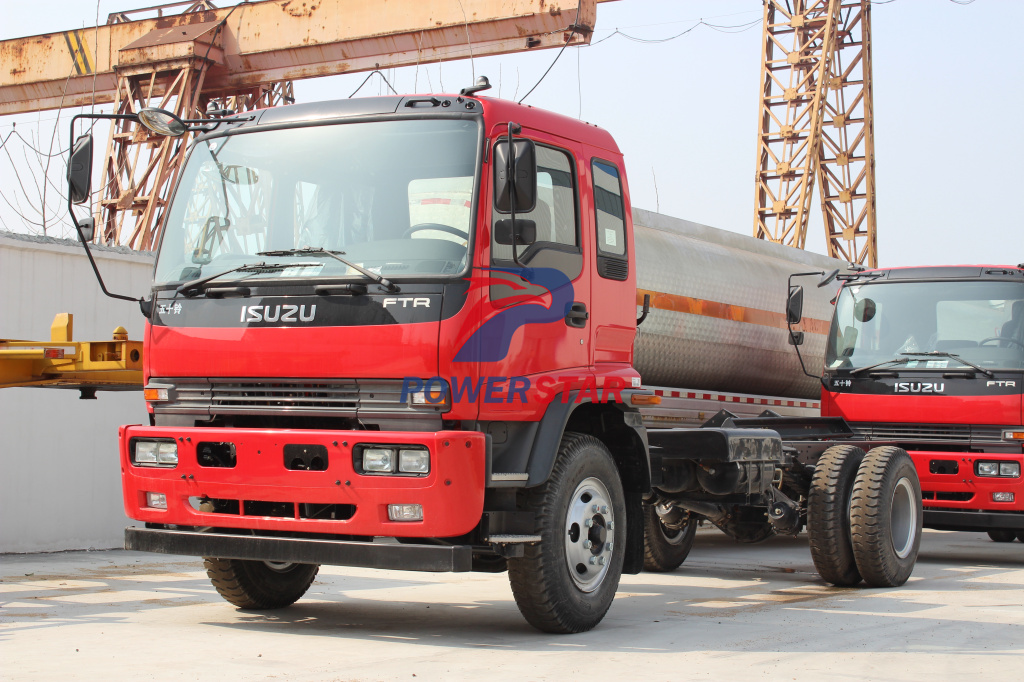 FTR FVR Fire Fighting Truck chassis with 4HK1 engine