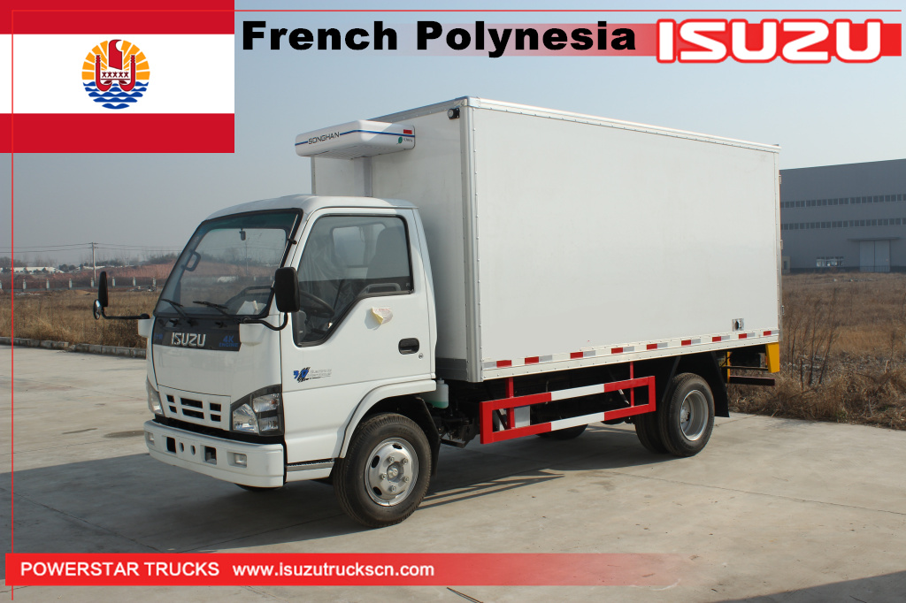 Franch Polynesia - 2 units Freezer Trucks Isuzu