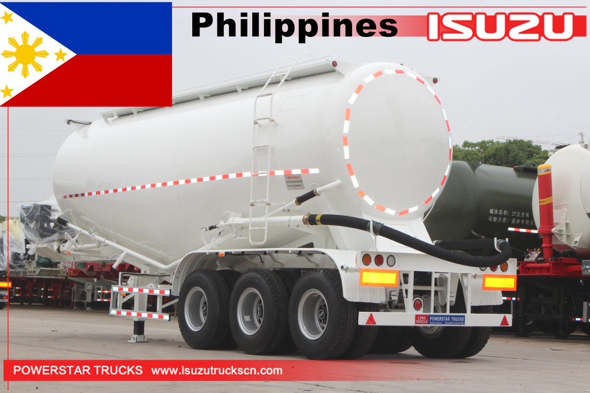 Philippines - 12 Units of Bulk cement semi trailer 35cbm