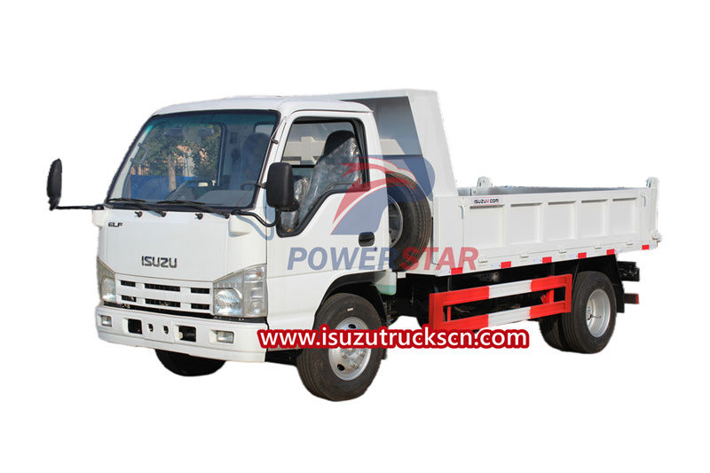 Isuzu 100P dump truck with 4JB1CN engine