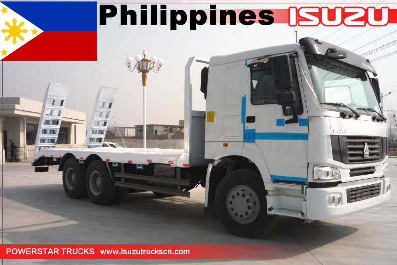 Philippines 1 unit of HOWO Self Loader Truck