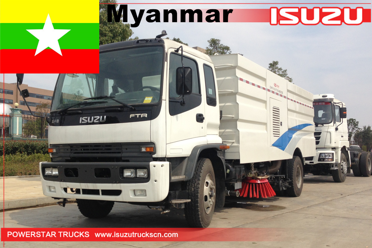 Myanmar - 1 Unit ISUZU FTR Street Sweeper and Washer