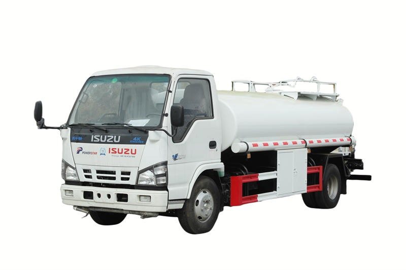 Test For ISUZU 5000L food-grade stainless steel Water Tank Truck