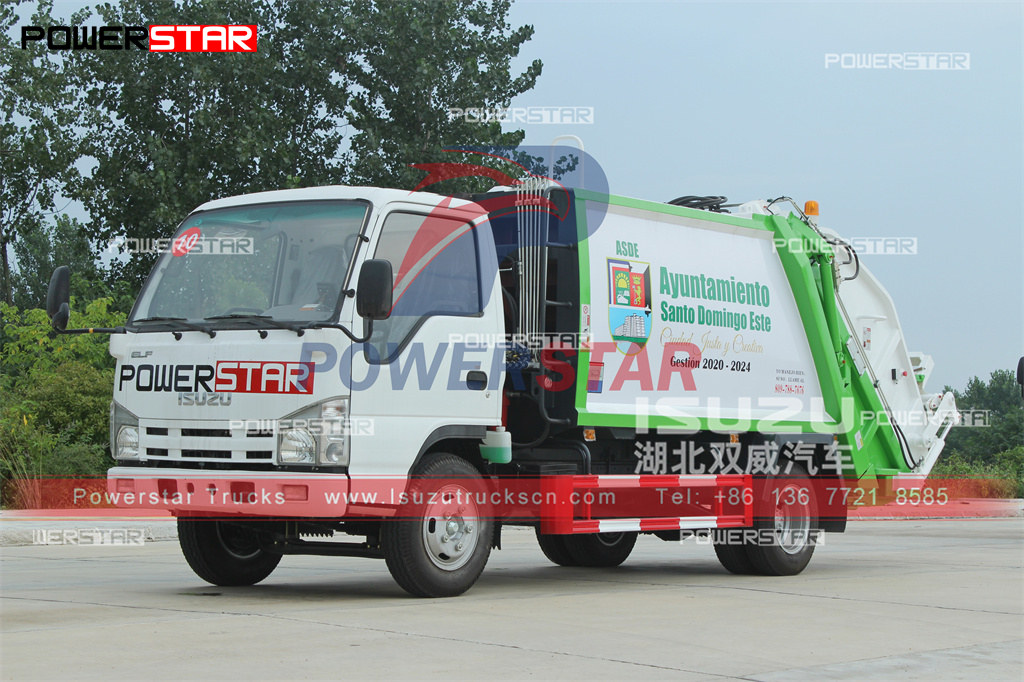 ISUZU 4tons Garbage Compactor Truck Operation Manual for Cambodia