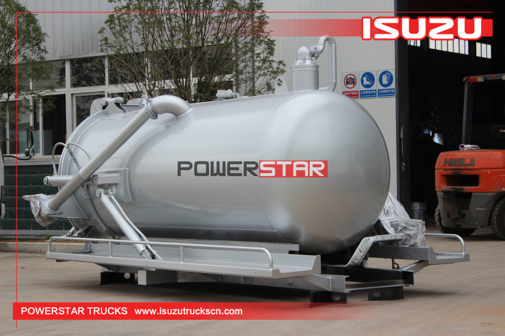 Isuzu Vacuum Tanker truck body kit for sale
