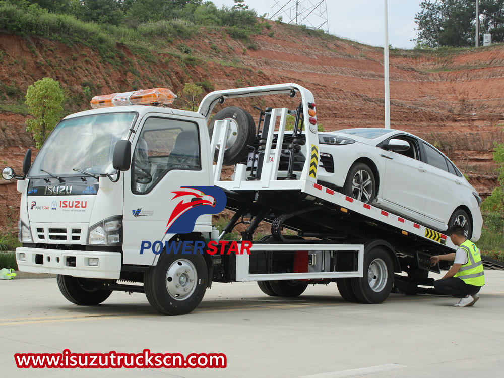 Introduction to the functions of Isuzu road rescue vehicle