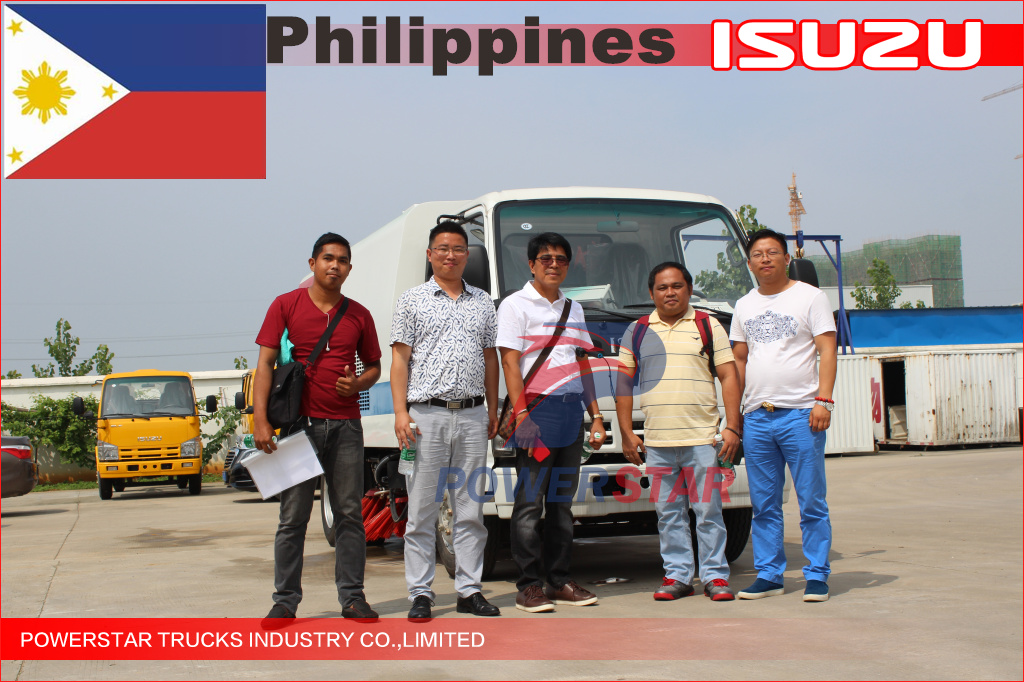 Philippines 5cbm Isuzu Road Sweeper 