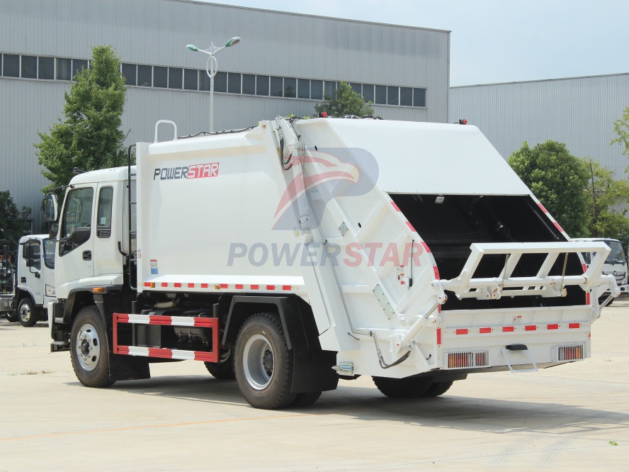 CAN bus Control System Application in Isuzu Garbage Compactors Truck