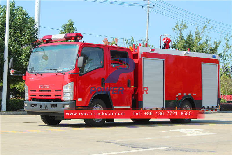 8 tips for maintenance Isuzu fire emergency truck