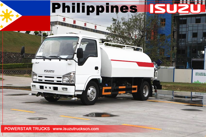 Philippines - 1 unit ISUZU Water Bowser Tankers