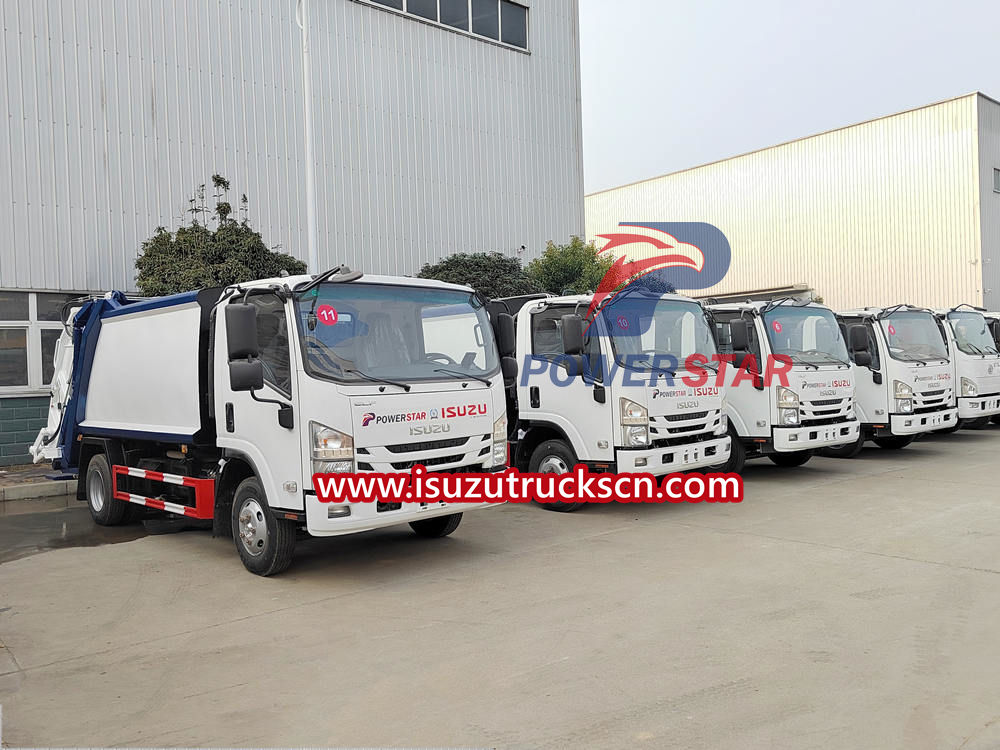 2024 year Isuzu KV100 rear loader truck for exporting