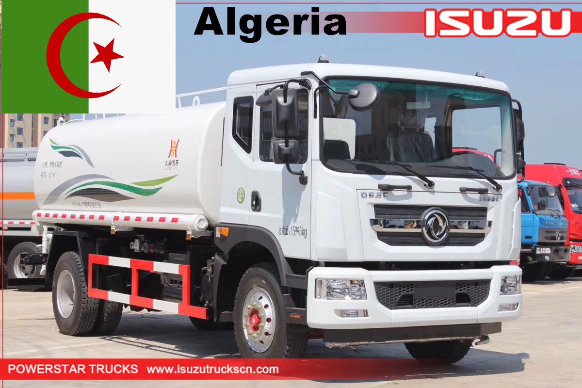 Algeria - 8 Units China Water Bowser Tanker