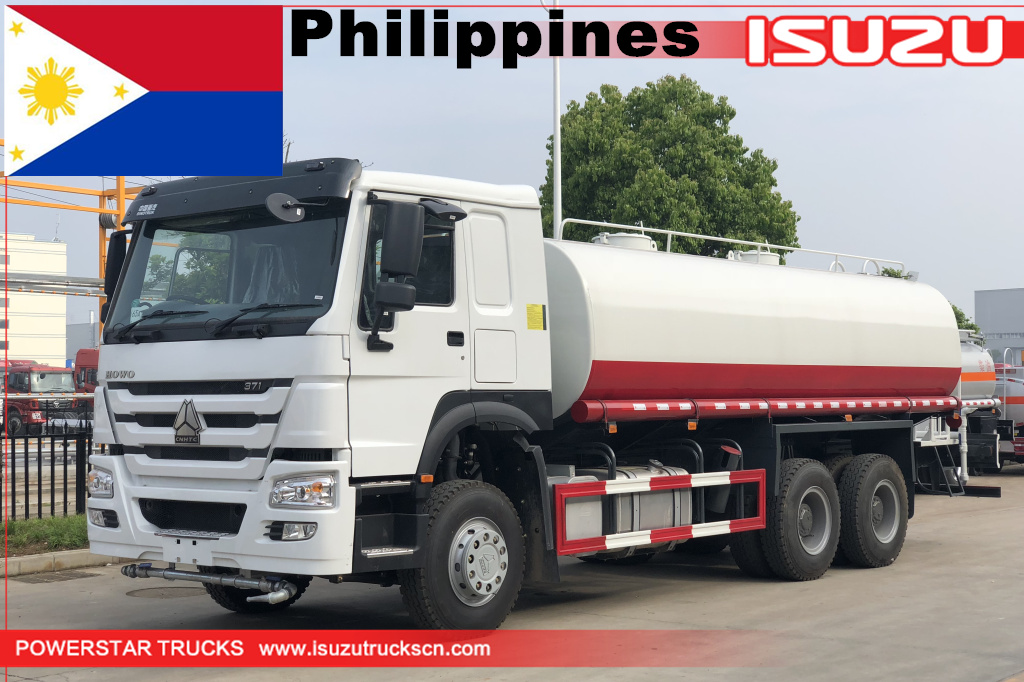 Philippines- 1unit of 20cbm HOWO Water Bowser
