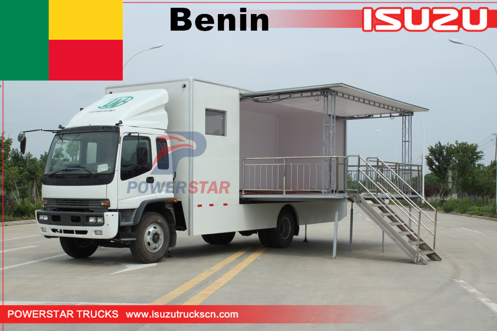 Benin - 1 unit ISUZU Mobile Vote StageTrucks