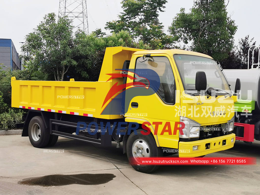 Micronecsia - ISUZU 100P mini dump truck exported