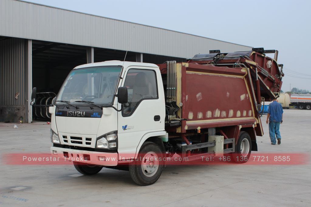 ISUZU NKR waste compactor vehicle for sale