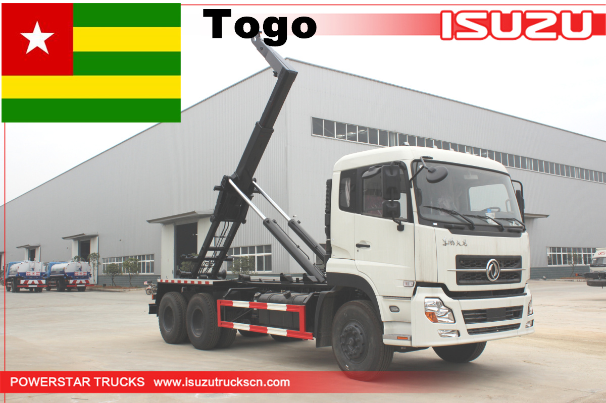 Togo - 1 Unit 20ton Hooklift Garbage Truck Dongfeng