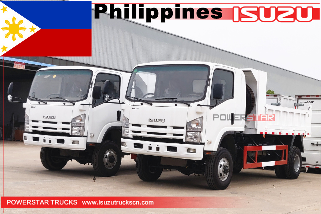 Philippines - 2 unit 4x4 Isuzu mini dump trucks