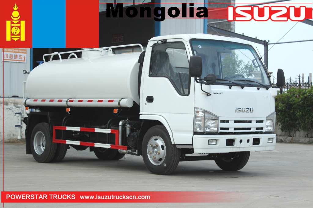 Monglia - 1 unit ISUZU Water Spray Tanker Trucks