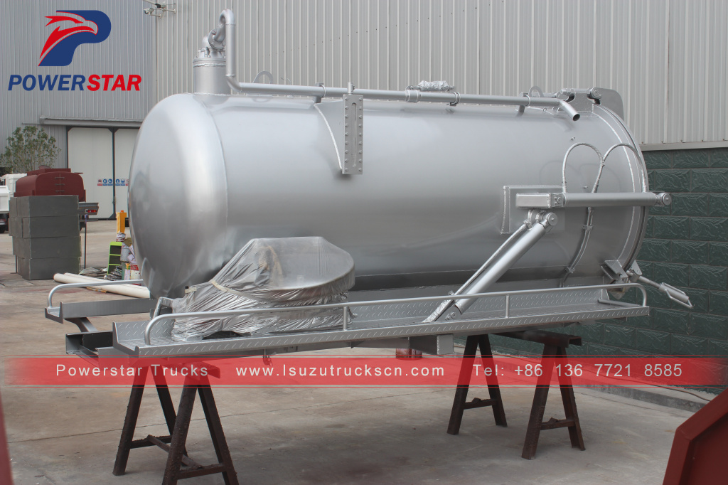 Philippines vacuum tanker body kits for sale