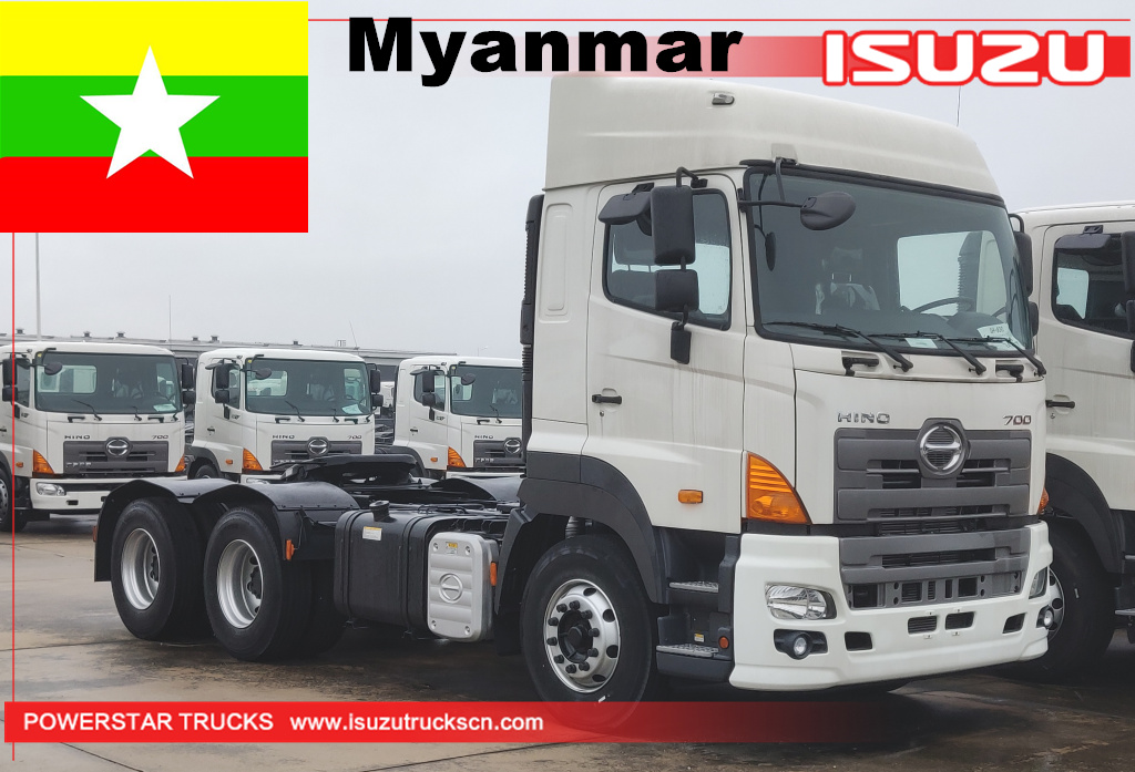 Myanmar 5-units HINO Prime Mover