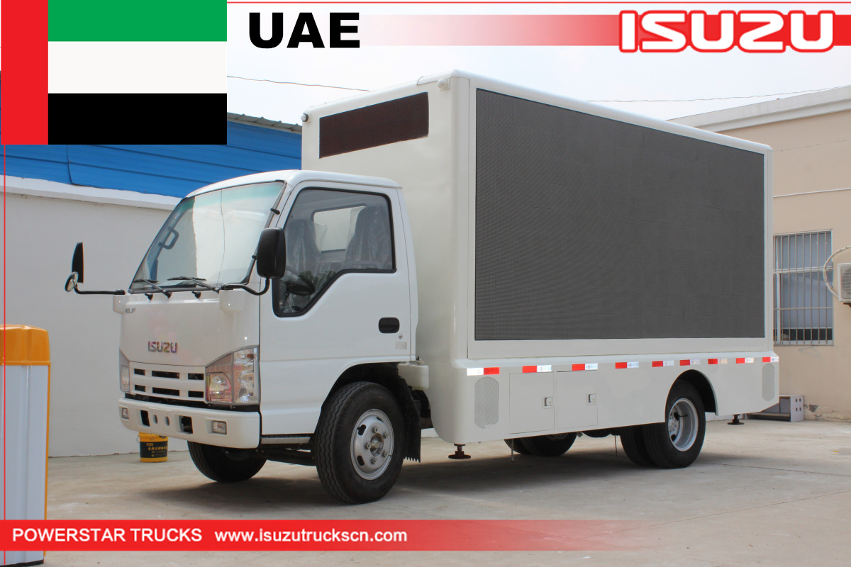 UAE - 1 Unit LED Screen outdoor truck ISUZU