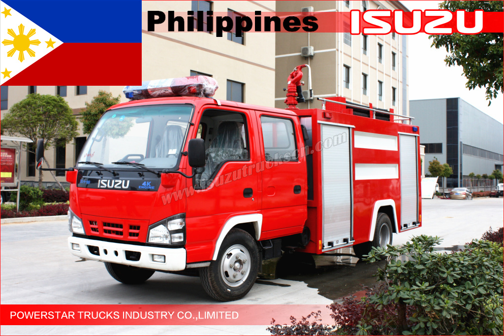 Fire water truck ship to Philippines