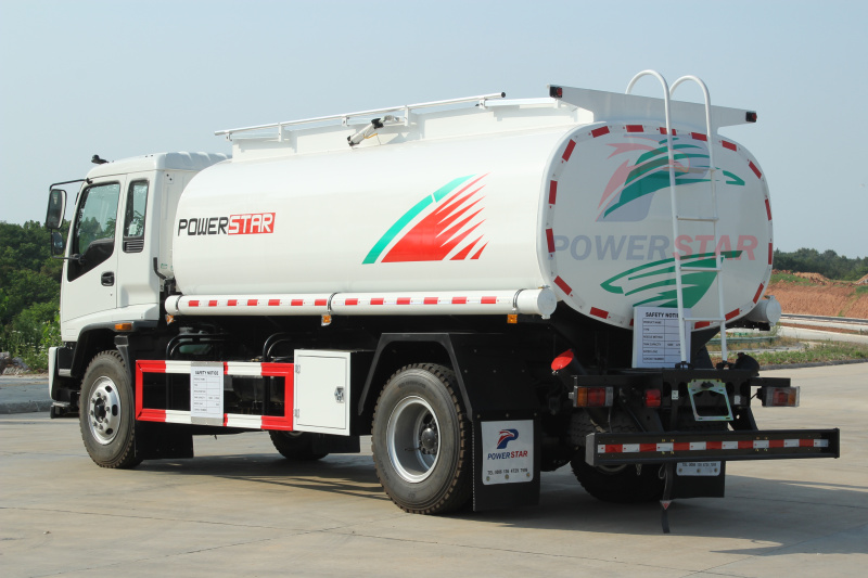 Ethiopia Isuzu FTR fuel bowser truck 12000L