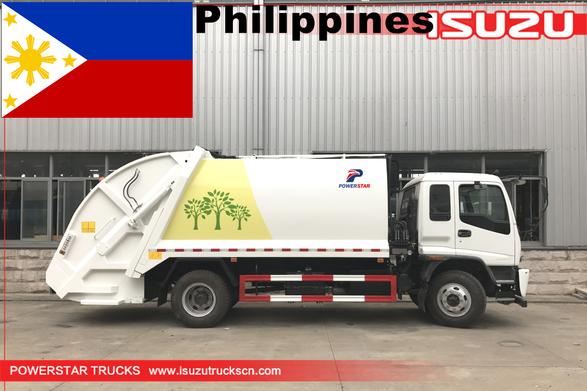Philippines - 1 Unit 14cbm Isuzu Refuse Compactor Vehicle