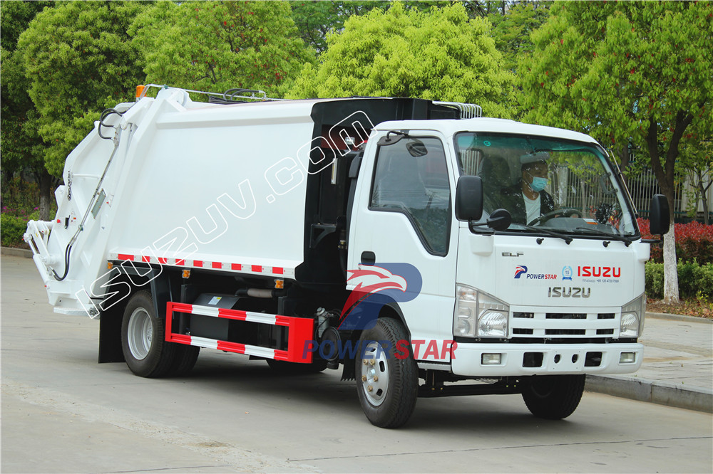 Why need isuzu garbage compactor truck in africa