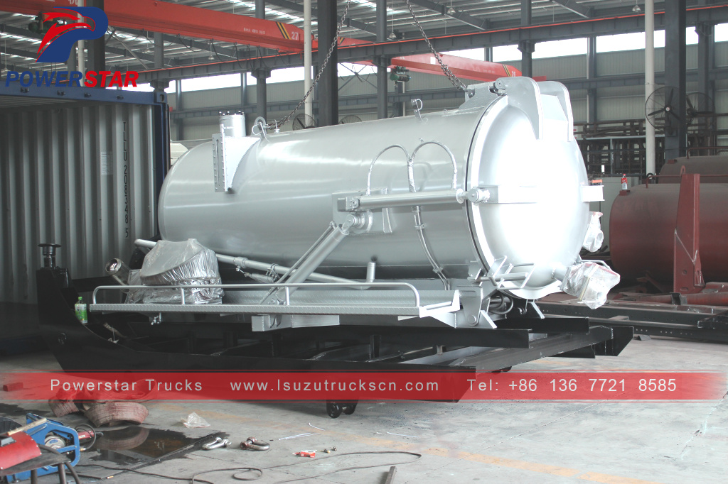 How to ship sewage tank body kit to Africa?