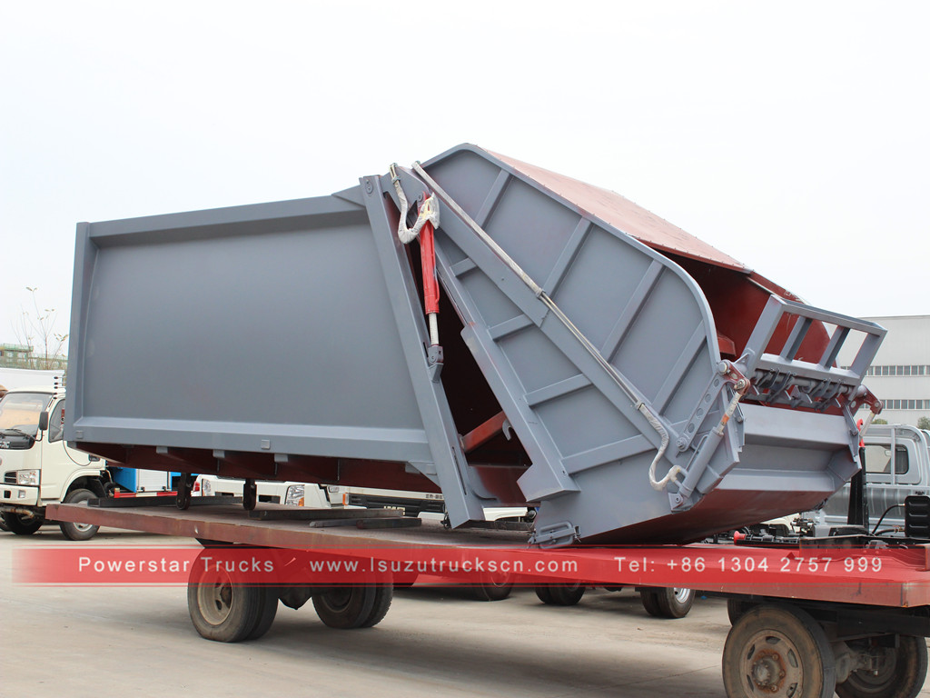 12m3 Factory Garbage compactor super structure body kit for sale to Philippines