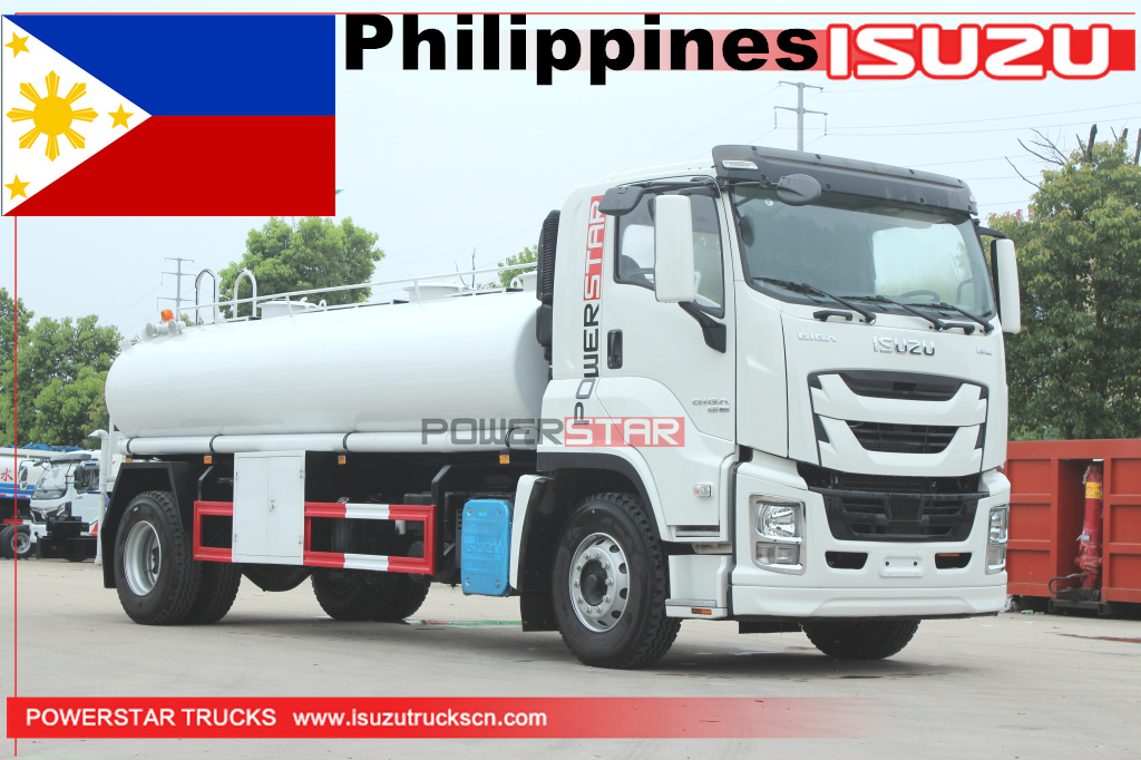 Philippines -1 unit ISUZU GIGA VC61 drinking water delivery truck