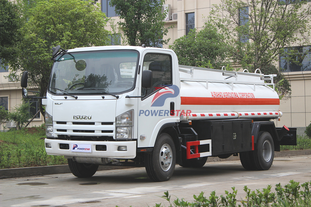 5,000L Refueling Tanker Truck For Dubai