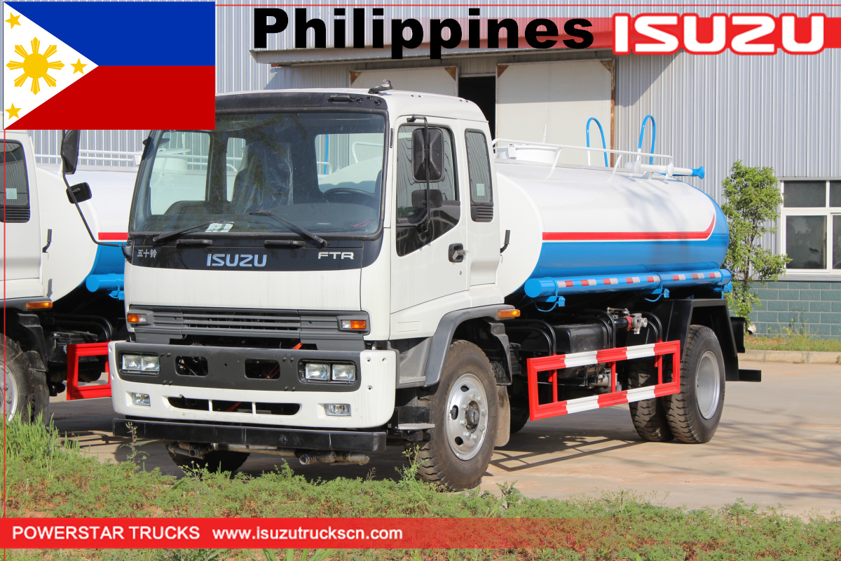 Philippines - 2 Units ISUZU FTR Water Tanker Trucks
