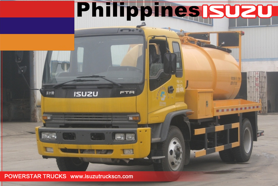 Philippines - 1 Unit ISUZU Water Jetting Vehicle