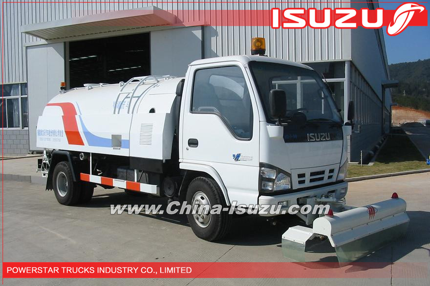 5000L high pressure manufacture sewer washing truck ISUZU