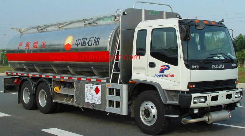 25,000L Custom Aluminum Alloy Tanker Truck ISUZU 25,000L Custom Aluminum Alloy Tanker Truck ISUZU