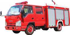 water tanker fire truck ISUZU 2,000L