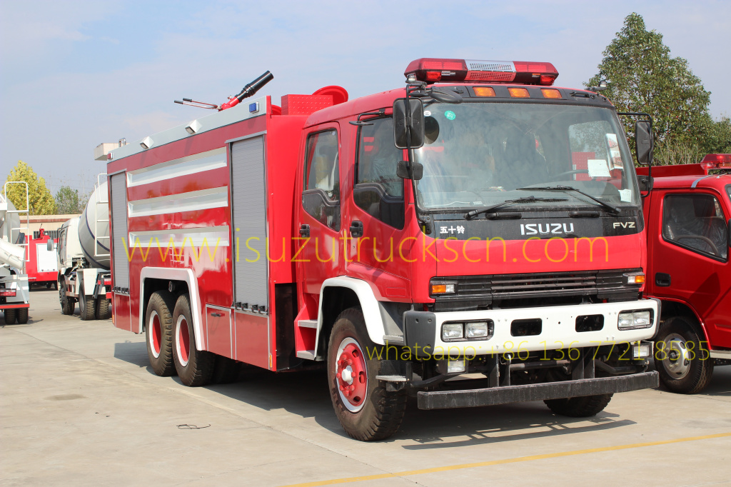 12,000L Foam Water Fire truck Isuzu