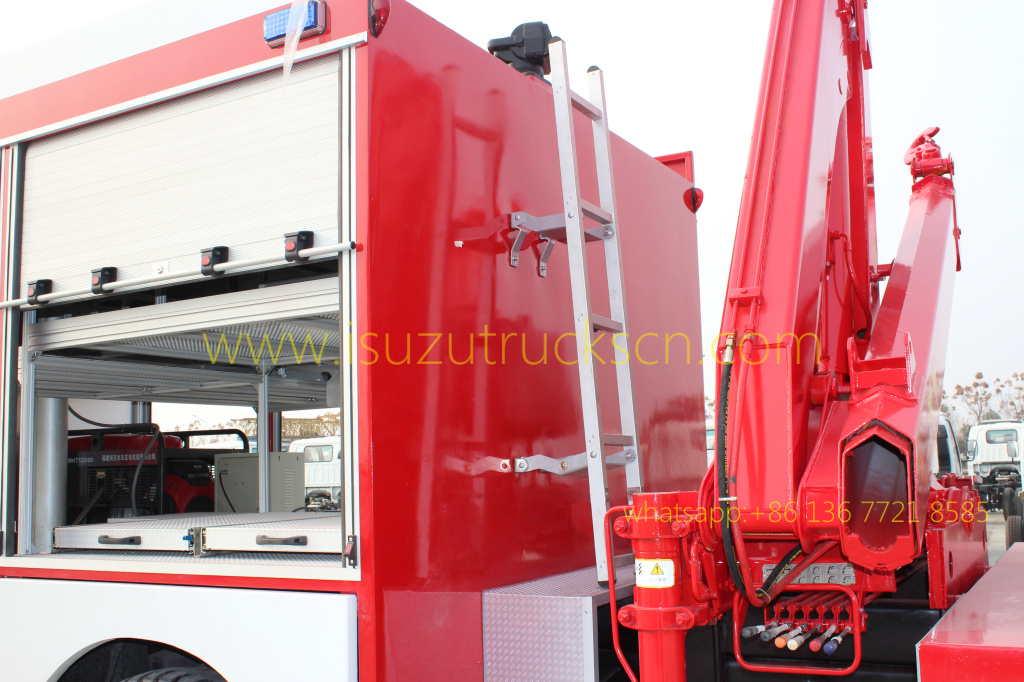 pictures for Emergency Rescue Fire Trucks Rescue Tender Truck ISUZU