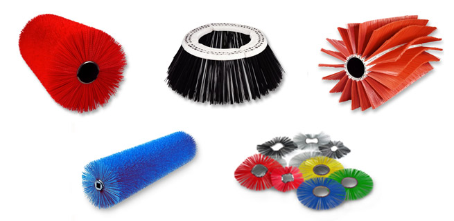 Road sweeper Brushes