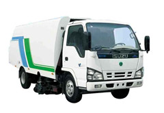 suction road sweeper vehicle Isuzu