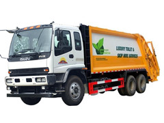 20CBM Garbage compactor vehicle Isuzu refuse trucks