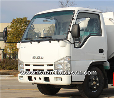 water bowser truck Isuzu truck chassis