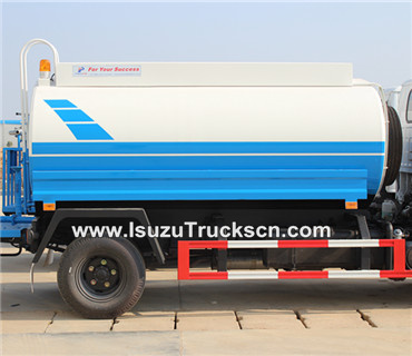 water tank capacity of the water trucks