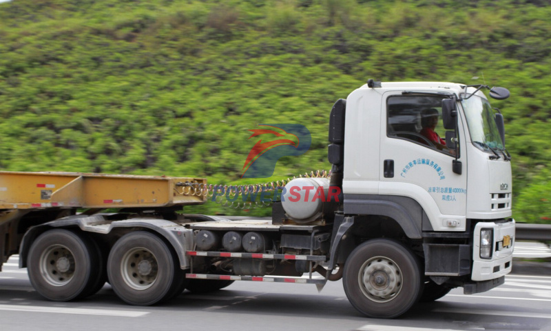 10 wheel heavy truck Isuzu tractors truck with tow tractors for sale