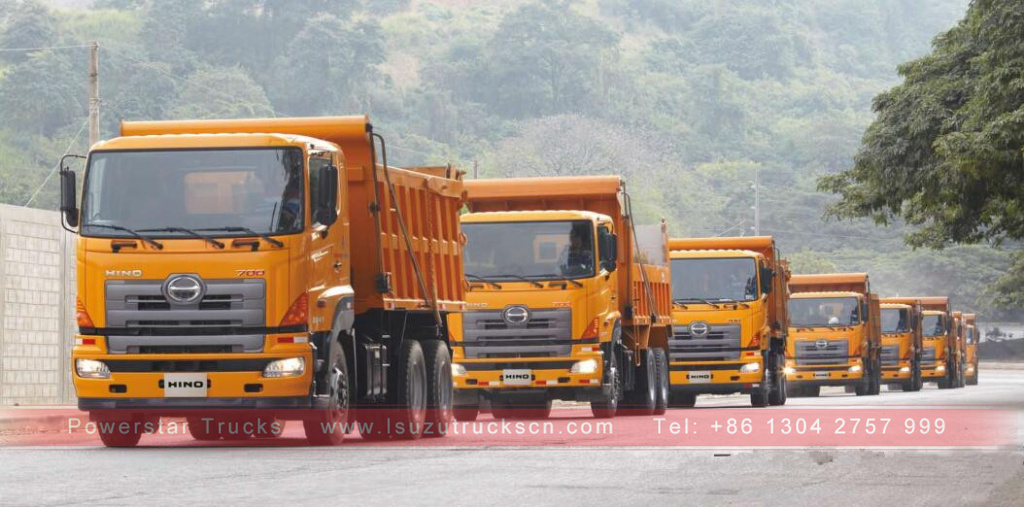 Heavy dump truck GAC Hino Tipper trucks 30Tons